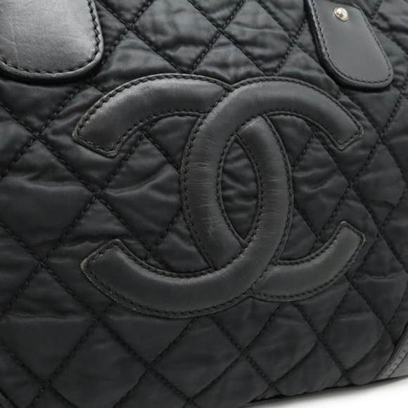CHANEL Paris New York Line Matelasse Coco Mark Tote Bag Shoulder - Picture 9 of 9
